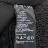 Zimmermann Hypnotic lace frill maxi skirt, black knit, authentic pre-owned luxury piece