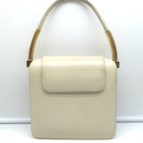 Judith Leiber Small Flap Bag Cream Leather