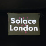 Solace London The Fiorella One-Shoulder Stretch Knit Dress Black Size US 4