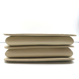 Judith Leiber Small Flap Bag Cream Leather