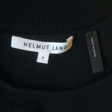Helmut Lang Slash Rib Tank Dress Black Size Small