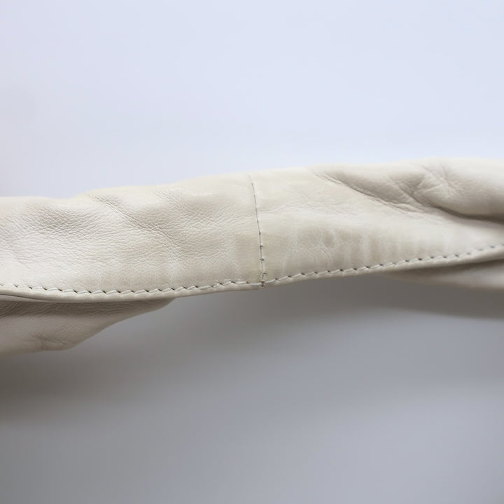 Bottega Veneta Medium Veneta Hobo Bag Cream Intrecciato Leather