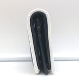 Gucci GG Marmont Card Case Wallet Diagonal Quilted Navy Leather