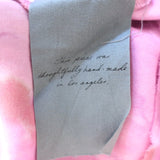 Raquel Allegra Long Sleeve Swing Dress Pink Tie Dye Silk Size 1