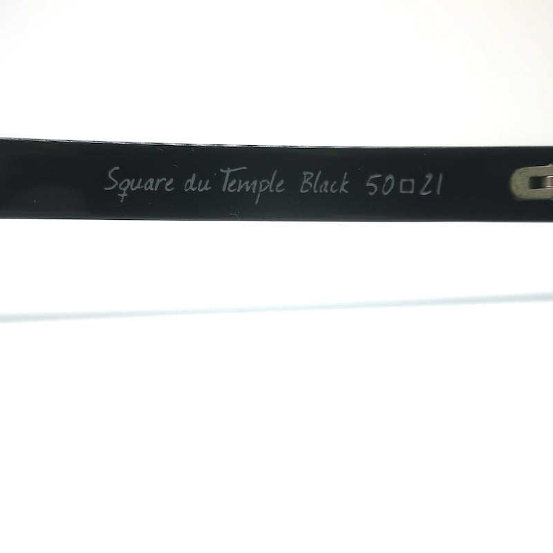 Ahlem Square du Temple Sunglasses Black