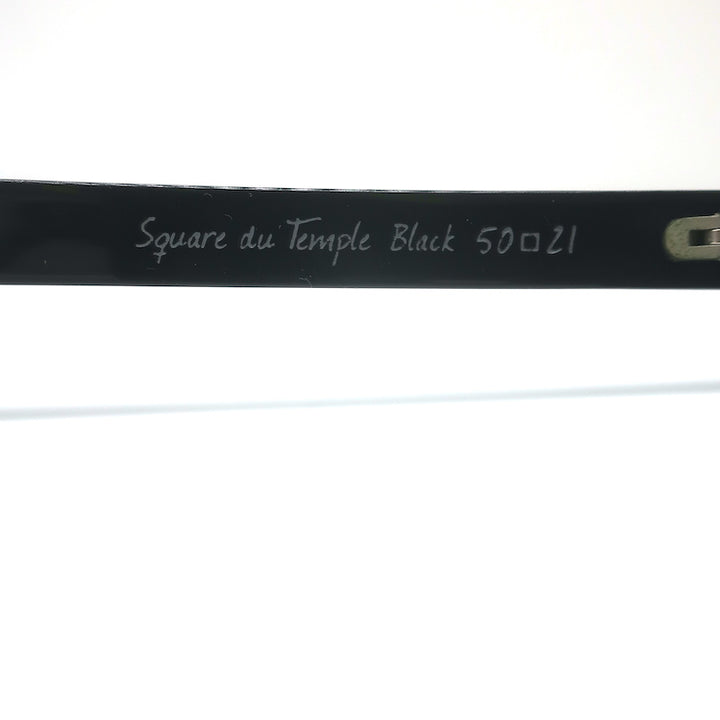 Ahlem Square du Temple Sunglasses Black