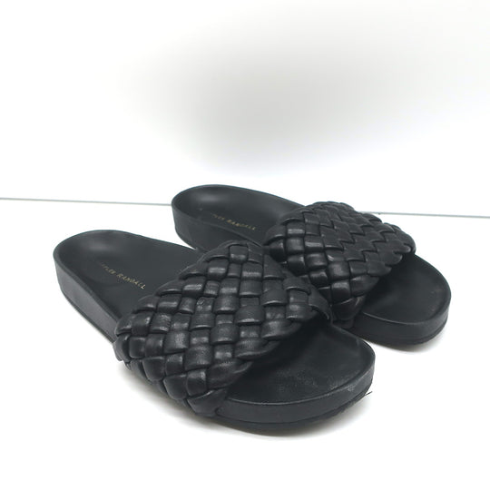 Cult Gaia Nia PVC Wood Sandals Size 37.5 Platform Slides – Celebrity Owned