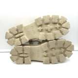Prada Monolith Platform Sandals Ecru Rubber Size 41