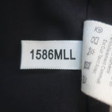 L'Agence Inez Cropped Leather Blazer Black Size 4