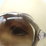 Roberto Cavalli Variscite 500 Crystal-Logo Butterfly Sunglasses Brown/Gold