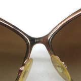 Roberto Cavalli Variscite 500 Crystal-Logo Butterfly Sunglasses Brown/Gold