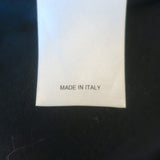 Rick Owens Sisyphus Lido Wrap Cardigan Black Virgin Wool Size Small