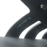 Prada Monolith Platform Sandals Black Rubber Size 41