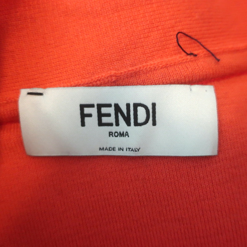 Fendi red double-layer mini sweater skirt, stretch wool-blend knit, authentic pre-owned, gently worn