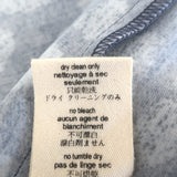 L'Agence Tiered Maxi Wrap Dress Blue Leopard Print Size 2