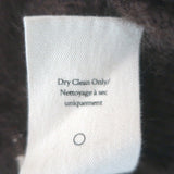 LoveShackFancy Applene Brushed Cashmere Cardigan Chocolate Size Small