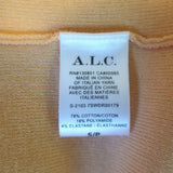 A.L.C. Marc Racerback Midi Dress Apricot Stretch Knit Size Small