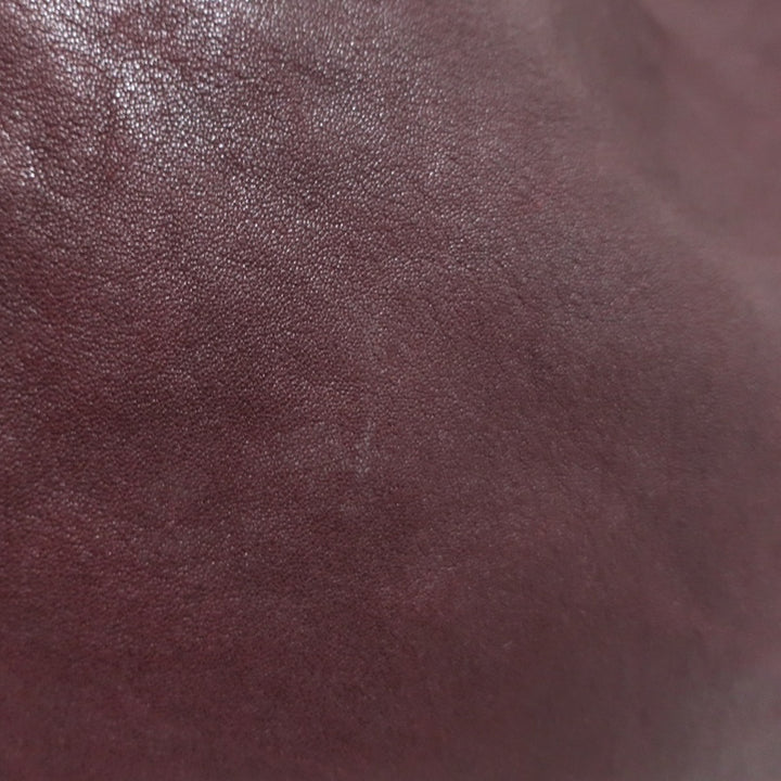 Yves Saint Laurent Roady Hobo Burgundy Leather Large Shoulder Bag