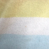 Autumn Cashmere Rainbow Stripe Sweater Size Extra Small Boatneck Pullover