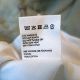 Jacquemus La Robe Adour Draped Midi Dress Sage Twill Size 38