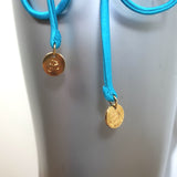 Dundas Gala One-Shoulder Cutout Mini Dress Azure Spandex Size 40 NEW