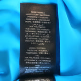 Dundas Gala One-Shoulder Cutout Mini Dress Azure Spandex Size 40 NEW