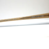 Mark McNairy x Garrett Leight Veni Vidi Vici Round Eyeglasses Beige