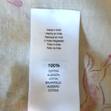 MOTHER The New To Town Shirtdress Cream Goodbye Horses Print Size Medium