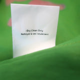 Anupamaa Sleeveless Maxi Dress Green Printed Silk Size Large