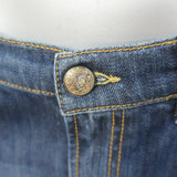 R13 Slouch Skinny Jeans Vintage Blue Stretch Denim Size 26