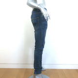 R13 Slouch Skinny Jeans Vintage Blue Stretch Denim Size 26