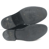 Saint Laurent Ranger Zip Combat Boots Black Leather Size 38.5 Flat Ankle Boots