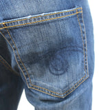 R13 Slouch Skinny Jeans Vintage Blue Stretch Denim Size 26