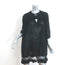 Roller Rabbit Lucknow Serafina Tunic Dress Black Embroidered Cotton Size Small