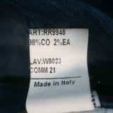 R13 Slouch Skinny Jeans Vintage Blue Stretch Denim Size 26