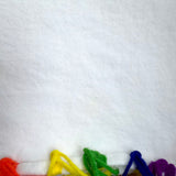 Mira Mikati Wanderlust Embroidered Fleece Sweatshirt White/Rainbow Size 42