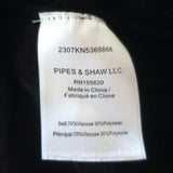 Veronica Beard Galli Tank Top Black Pointelle Knit Size Small