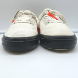 Off-White c/o Virgil Abloh Vulcanized Low Top Sneakers White Canvas Size 39