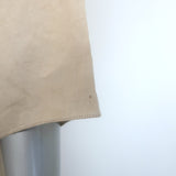 Cortana Button Down Shirt & Pants Set Beige Silk Size 40