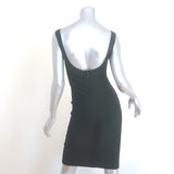 Herve Leger Leah Scoop Neck Bandage Mini Dress Black Size Extra Small