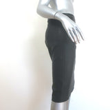 Vince Stretch Leather Pencil Skirt Black Size 8