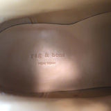 Rag & Bone Compass Hiking Boots Black Leather Size 39 Lace-Up Ankle Boots