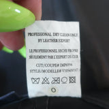 Vince Stretch Leather Pencil Skirt Black Size 8