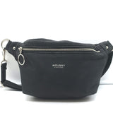 Moussy Fanny Pack Black Nylon Medium Crossbody Bag