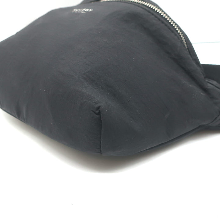 Moussy Fanny Pack Black Nylon Medium Crossbody Bag
