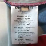 Emilio Pucci zip-back midi skirt in multicolor goccia stretch-jersey, authentic pre-owned luxury