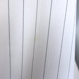 Authentic pre-owned Chloe sleeveless tie-neck button-down blouse, cream pinstripe, acetate-viscose blend, size 38