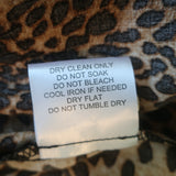 Melissa Odabash Sonja Cheetah Print Maxi Dress Brown Size Small NEW