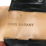 Isabel Marant Ankle Strap Sandals Carol Black Studded Leather Size 39
