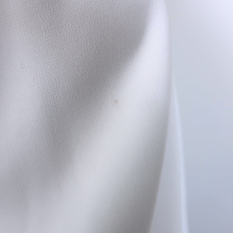 A.L.C. Carey II Puff Sleeve Top White Crepe Size 8